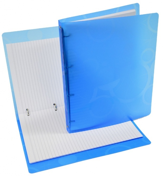 Poznámkový blok Neo Colori A4 Karisblok barevný, průhledný, modrý