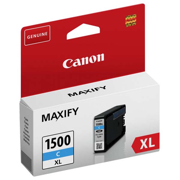 Inkoustová cartridge Canon PGI-1500XL, Maxify MB2050, MB2350, cyan, originál