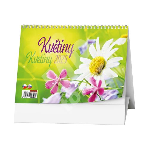 Stolní kalendář - Květiny 1