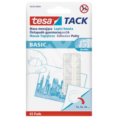 Lepící hmota Tesa Tack Basic, 65 ks 1
