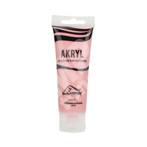 Barvy akrylové Luma, Pastel růžová, 75ml 1
