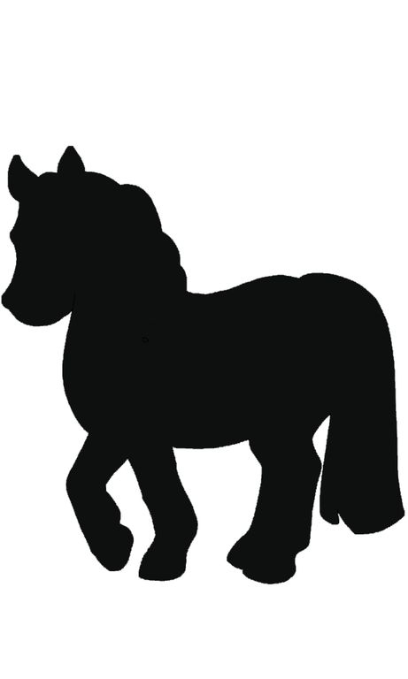 Popisovací tabule Securit Kůň, s popisovačem a lepící páskou, černá