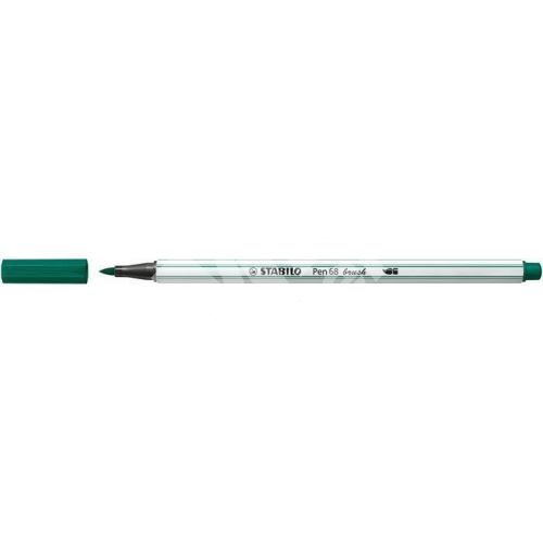 Štětcový fix Stabilo Pen 68 brush, tyrkysová 1