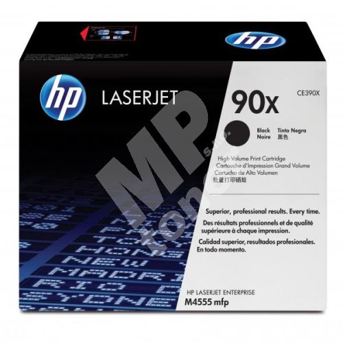 Toner HP CE390X, black, originál 1