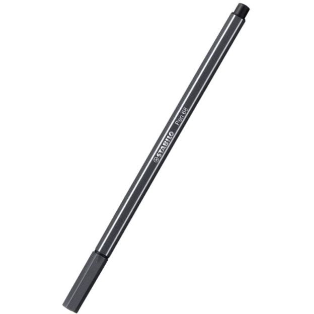 Fix STABILO Pen 68, 1mm, černo šedá