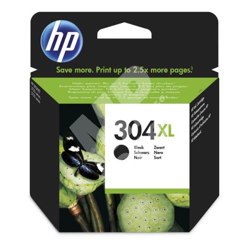 Cartridge HP N9K08AE, black, No.304XL, originál 1