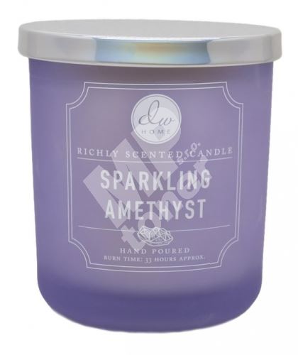 DW Home Vonná svíčka ve skle Zářící Ametyst - Sparkling Amethyst, 9,7oz 1