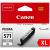 Inkoustová cartridge Canon CLI-571GY XL, PIXMA MG7750, MG7751, MG7752, gray, originál