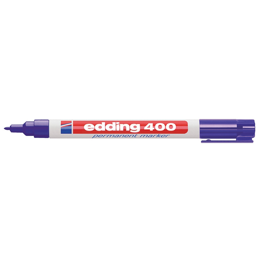 Permanentní popisovač Edding 400, fialový, 1mm