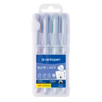 Popisovač Centropen 4721 Elite Liner F sada 4 barev