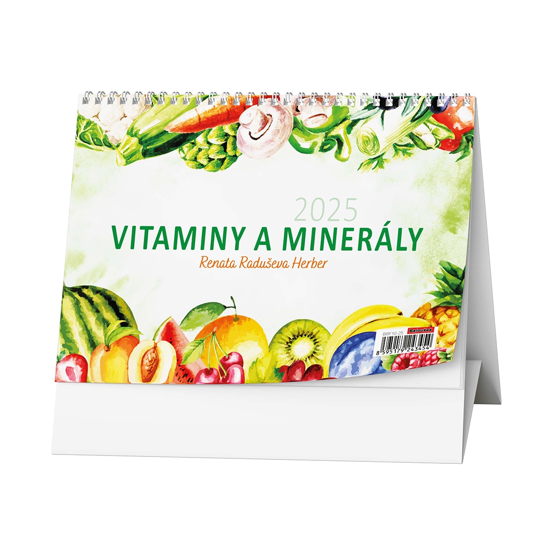 Stolní kalendář - Vitamíny a minerály Renaty Raduše Herber