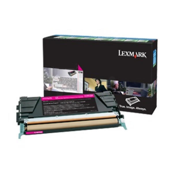 Toner Lexmark X748H3MG, X748DE, X748DTE, magenta, originál