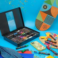 Sada popisovačů Uni Posca Pop PC-1M, PC-3M, PC-5M, 20ks 5 (4)