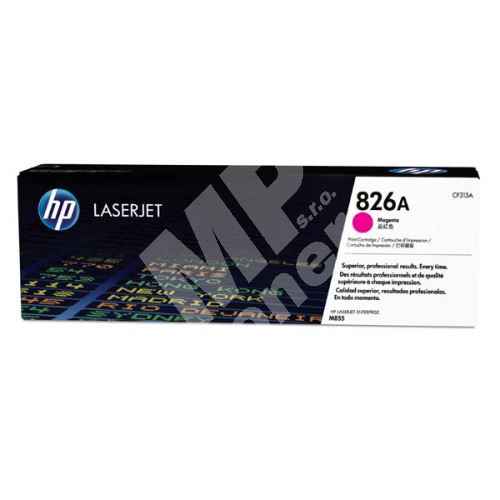 Toner HP CF313A, magenta, 826A, originál 1