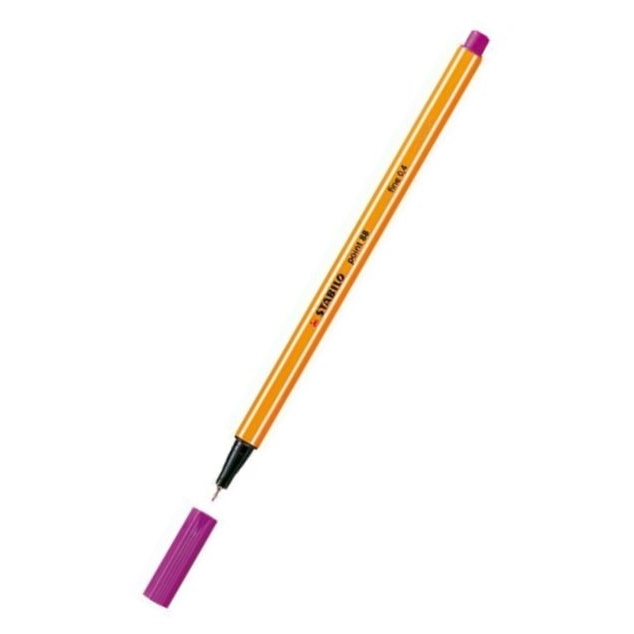 Liner STABILO Point 88, 0,4mm, lila fialová