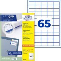 Samolepící etikety Ultragrip 38 x 21,2 mm 220 listů A4 3666-200