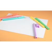 Popisovače Kores Pastel Style, štětcový hrot, 6 barev 4 (3)