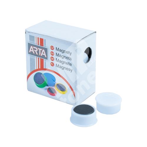 Magnety ARTA průměr 16mm, bílé, 10ks 1
