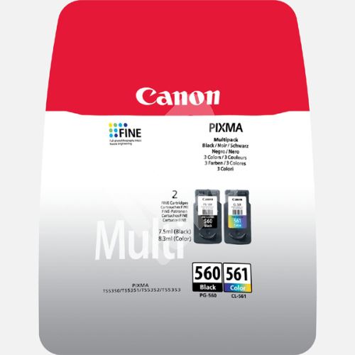 Cartridge Canon PG-560/CL-561, multipack, 3713C006, originál 1