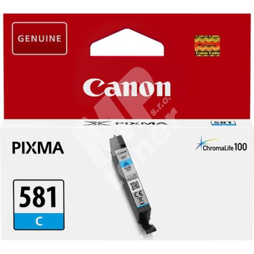 Cartridge Canon CLI-581C, 2103C001, cyan, originál 1