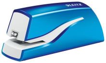 Sešívačka Leitz Wow, elektrická, No. 10, 10 listů, světle modrá