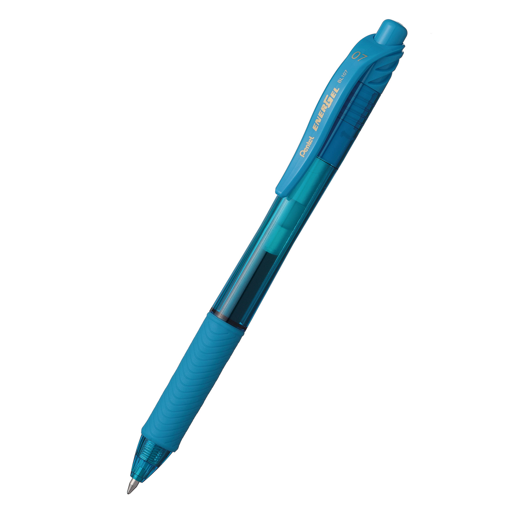 Kuličkové pero Pentel EnerGel BL107, 0,7mm, světle modré