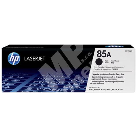 Toner HP CE285A, black, 85A, originál 2
