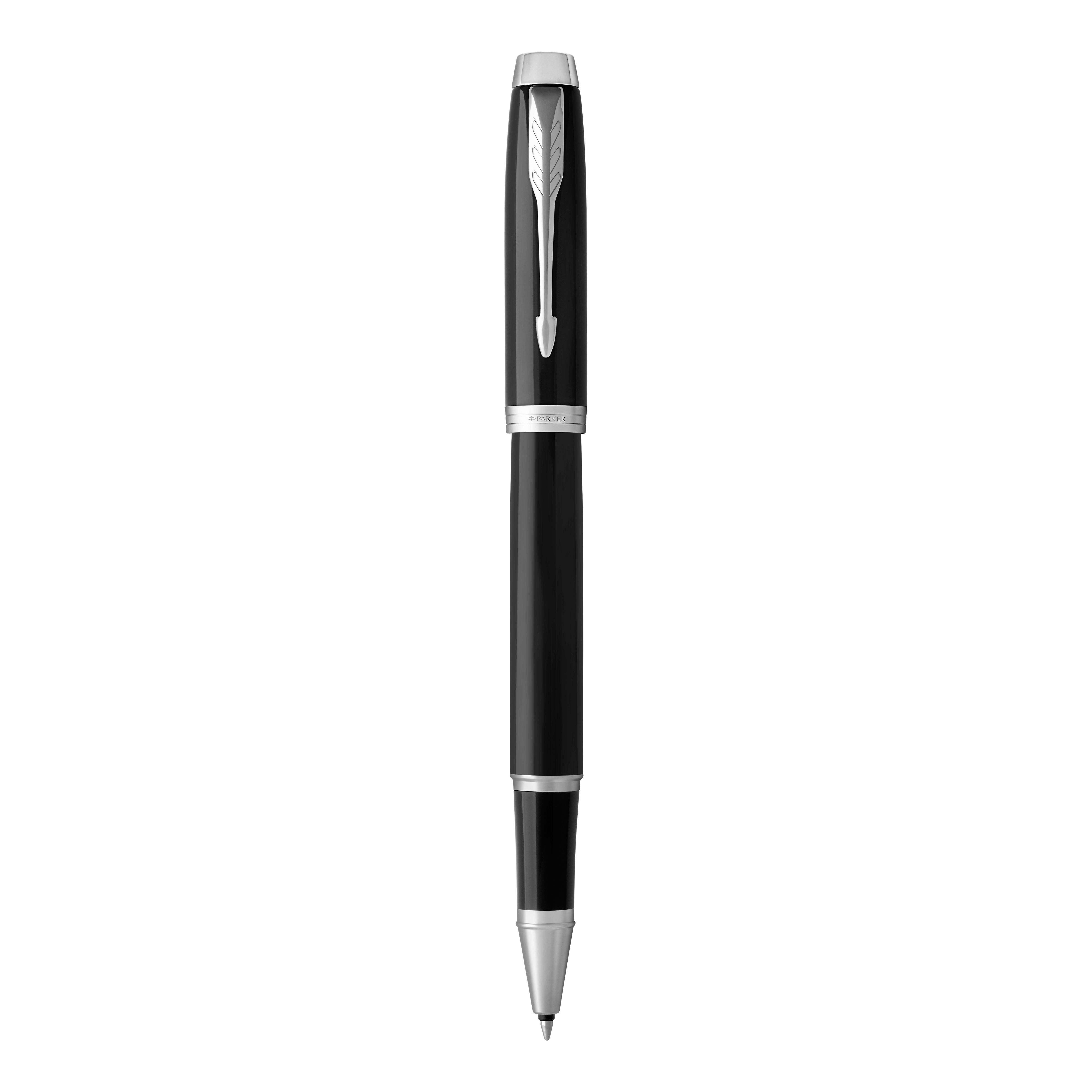 Kuličkové pero Parker Royal IM, černá, stříbrný klip, 0,5 mm