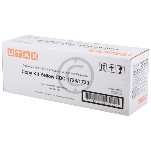 Toner Utax CD C1725/C1730, TA DC C2725, yellow, 652510016, originál