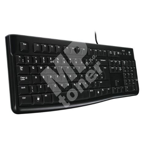 Logitech klávesnice Keyboard K120, USB, CZ 1