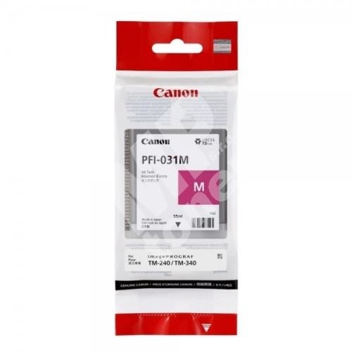 Inkoustová cartridge Canon PFI-031M, iPF TA-20, iPF TA-30, 6265C001, magenta, 1