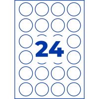 Kulaté etikety průměr 40 mm, 100 listů A4 L3415-100 2 (2)