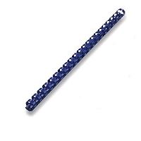 Plastové hřbety pro vazbu 9/16", 51 mm, modré