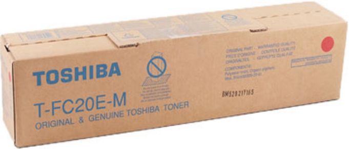 Toner Toshiba T-FC20EM, magenta, 6AJ00000068, originál