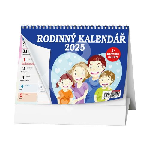 Stolní kalendář - Rodinný kalendář 1