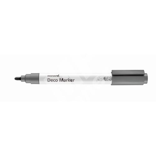 Popisovač Monami Deco Marker 460, hrot 2 mm, silver 1