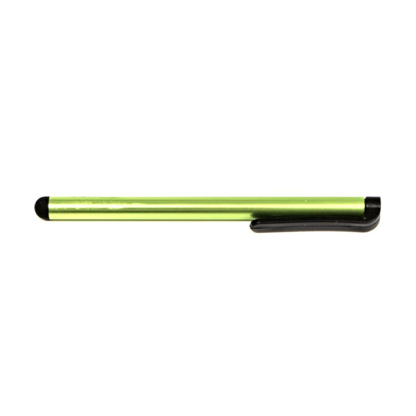Dotykové pero, kapacitní, kov, světle zelené, pro iPad a tablet