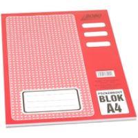 Bobo poznámkový blok A4, 50 listů, linka 1 (1)