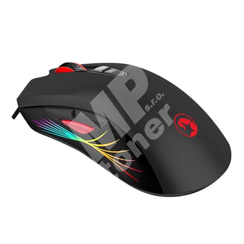 Herní myš Marvo M519, 12000DPI, optika, 8tl., drátová USB, černá 1