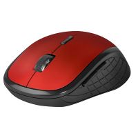 Myš Defender Hit MM-415, 1600DPI, optická, 6tl., bezdrátová, černo-červená 2 (1)