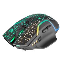Myš Defender Oneshot GM-067 LED, 3200DPI, 2.4 [GHz], optická, 6tl., bezdrátová, černá 2 (1)