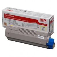 Toner OKI 43872305 C5650 5750 žlutá, originál
