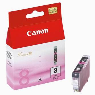 Inkoustová cartridge Canon CLI-8PM, světle červená, 13ml originál
