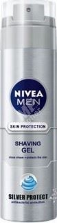 Nivea for Men Silver Protect gel na holení pro muže 200 ml 1