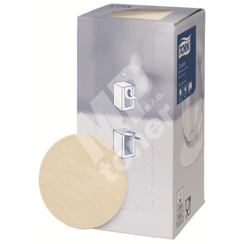 Tork papírová rozetka pod nápoje, písková, 9cm 1