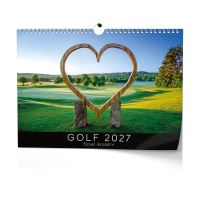 Nástěnný kalendář - Golf - české resorty