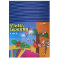 Lepenka E-Welle 34,5 x 24,5cm, 260g, rovná, modrá, 10 listů Lepenka E-Welle 34,5 x 24,5cm, 260g, rovná, modrá, 10 listů