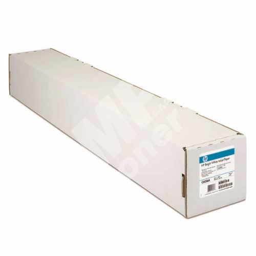 Papír HP Bright White Inkjet 420mm × 45,7m, role, matný, bílý 1