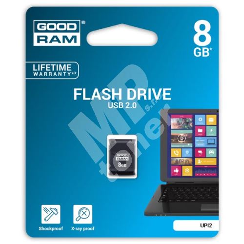Goodram UPI2 8GB, USB flash disk 2.0, černá 1