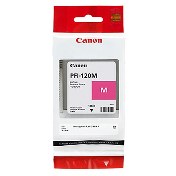 Inkoustová cartridge Canon PFI-120M, TM-200, 205, 300, 305, magenta, 2887C001, originál